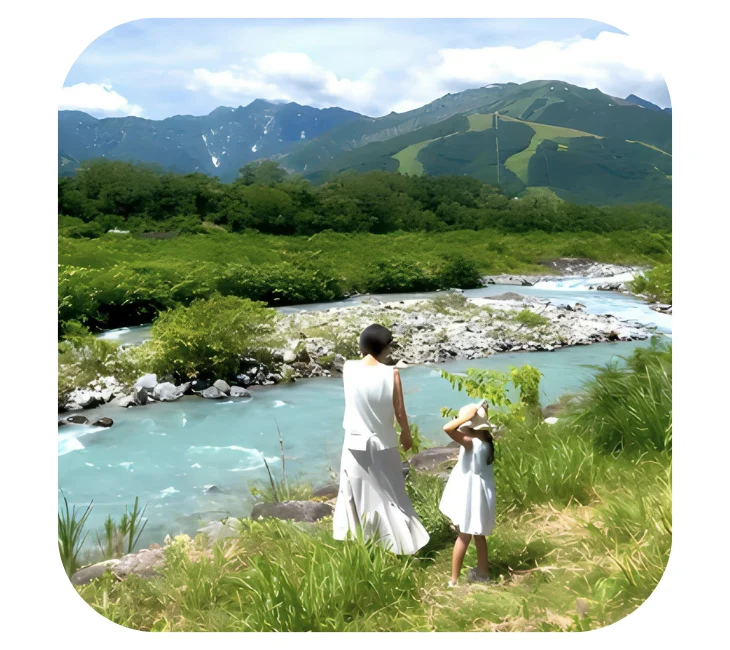 ながぴの様の公式導入事例に掲載された写真