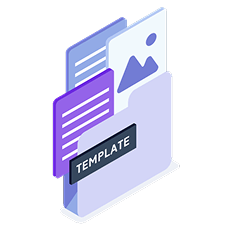 テンプレートのアイコン