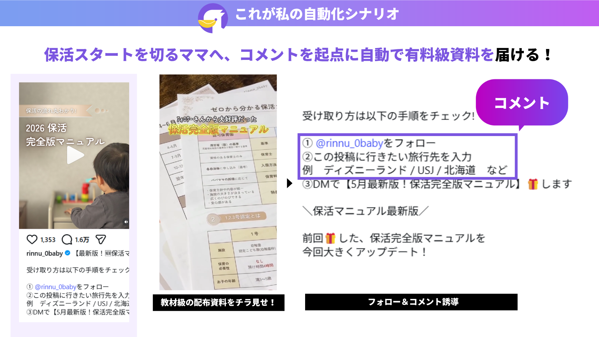 りんぬ様_保活マニュアル配布事例