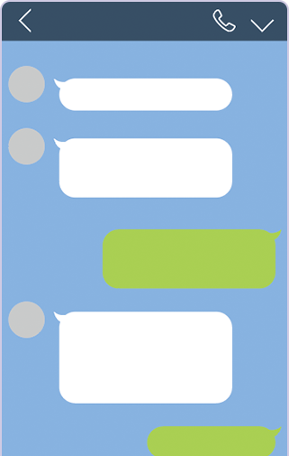 LINEチャットサポート